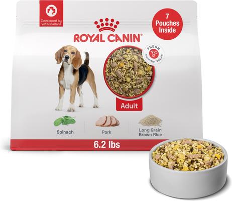 Fresh Health Nutrition Adult Dog Food, 14.1-oz pouch, pack of 7