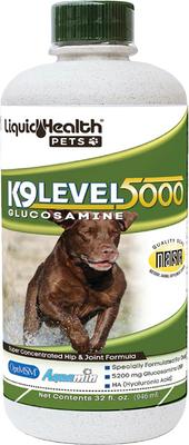 K9 Level 5000 Glucosamine Dog Supplement, 32-fl oz bottle