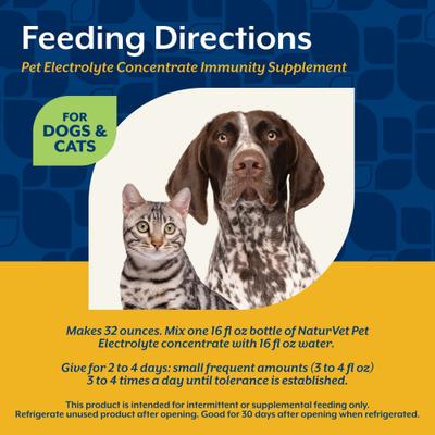 Electrolyte Concentrate Liquid Nutritional Supplement for Cats & Dogs, 16-fl oz bottle