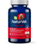 NaturVet, Aller-911 Calming Aid Plus, tabletas calmantes con sauce blanco y melatonina para perros, sabor cerdo, 30 tabletas