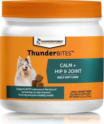 Calm+ Chicken Flavored Chew Hip & Joint Supplement for Dogs, 90 count