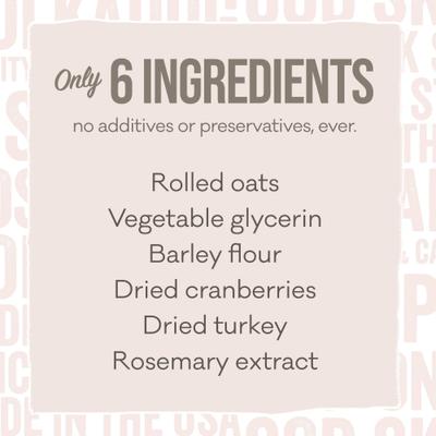 Season's Eatings Turkey & Cranberry Dehydrated Dog Treats, 10-oz bag