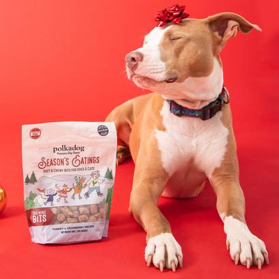 Season's Eatings Turkey & Cranberry Dehydrated Dog Treats, 10-oz bag