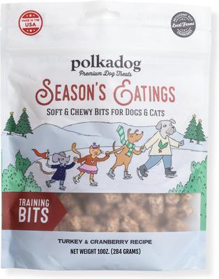 Season's Eatings Turkey & Cranberry Dehydrated Dog Treats, 10-oz bag