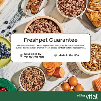 Bundle: Variety Pack - Freshpet Vital Beef & Lamb, 5.5-lb bag + Fresh Cuts Chicken Recipe Fresh Dog Food, 4.5-lb bag