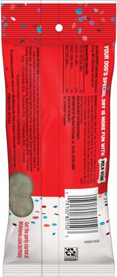 Extra-Large Dipped CELEBRATE! Crunchy Dog Treats, 2.9-oz pouch