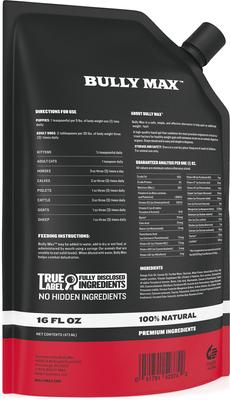 2-in-1 Weight Gain Liquid Supplement for Dogs, 16-fl oz bottle