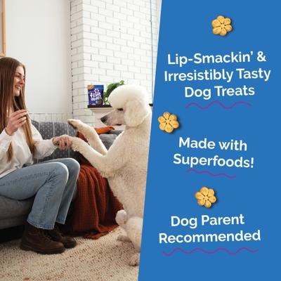 Bundle: Fruitables Pumpkin & Blueberry Flavor + Pumpkin & Apple Flavor Dog Treats