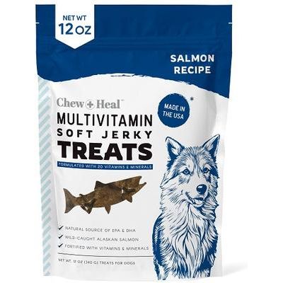 Premios multivitamínicos suaves para perros con salmón salvaje de Alaska, ingredientes limitados, bolsa de 355 g