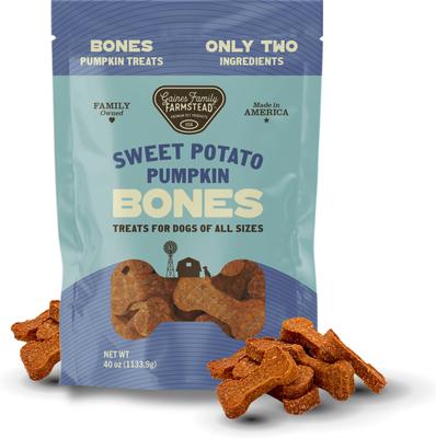 Chicken Wrapped Sweet Potato Dog Bones, 8-oz bag