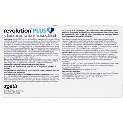 Solución tópica para gatos de 2,8 a 5,5 lb (caja dorada), 1 dosis (suministro para 1 mes)