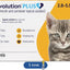 Topical Solution for Cats 2.8-5.5 lbs (Gold Box), 1 Dose (1-mos. supply)
