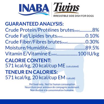 Twin Packs Chicken with Vegetables & Cheese Recipe Grain-Free Dog Food Topper, 1.23-oz pouch, 16 count