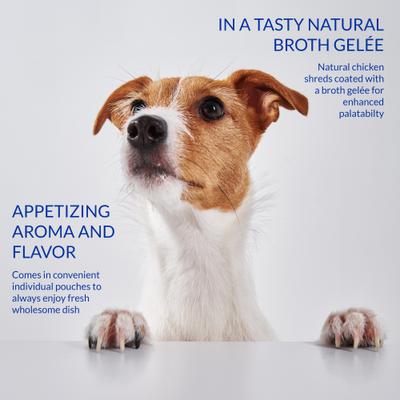 Twin Packs Chicken with Vegetables & Beef Recipe with Chicken Broth Grain-Free Dog Food Topper, 1.4-oz pouch, 16 count