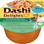 Dashi Delights Tuna with Salmon Recipe in Broth Grain-Free Cat Food Topping, 2.5-oz cup, case of 6