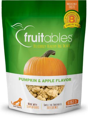 Bundle: Fruitables Pumpkin & Blueberry Flavor + Pumpkin & Apple Flavor Dog Treats