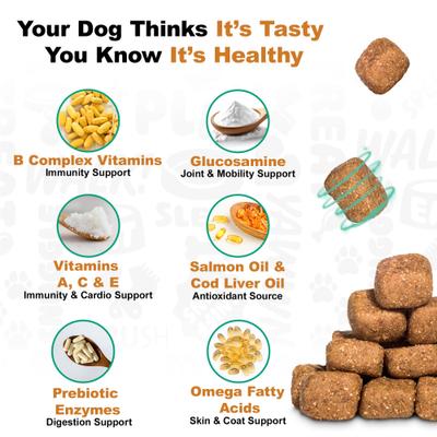 5-in-1 Multivitamin Soft Chew Dog Supplement, 225 count