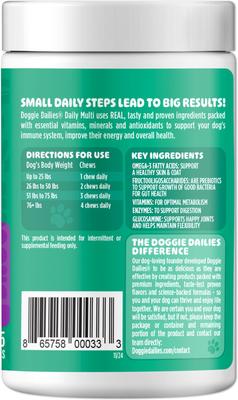5-in-1 Multivitamin Soft Chew Dog Supplement, 225 count