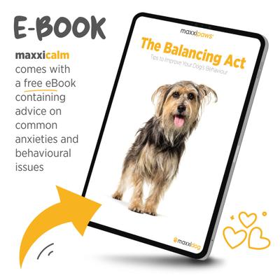maxxicalm Natural Calming Supplement for Dogs, 60 count
