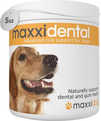 maxxidental Advanced Oral Support Dental & Gum Care Powder Supplement for Dogs, 5-oz jar