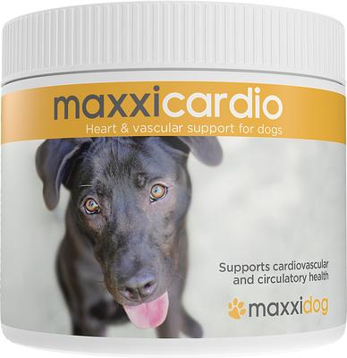 maxxicardio Heart & Cardiovascular Powder Supplement for Dogs, 5.3-oz jar
