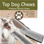 Elk Antler Split Dog Treats, Large, case of 2