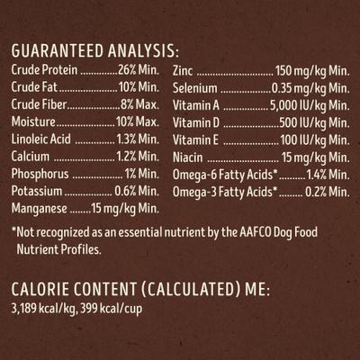 Grain-Free Chicken, Apple & Carrot Recipe Dry Dog Food, 5-lb bag