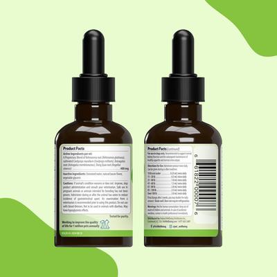 Kidney Support GOLD Bacon Flavored Liquid Kidney Supplement for Dogs & Cats, 2-oz bottle