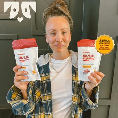 WTF Pork Flavored Training Soft & Chewy Dog Treats, 5-oz bag