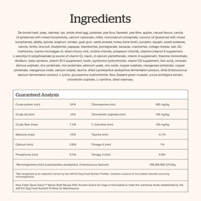 Good Gravy Senior Chicken-Free Beef Recipe with Ancient Grains Dry Dog Food, 22-lb bag