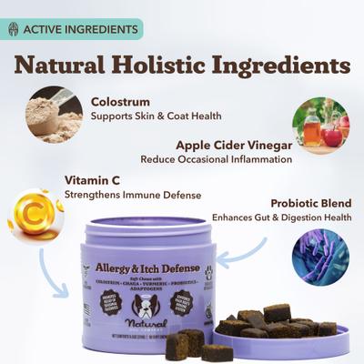 Allergy & Itch Defense Chews Dog Supplement, 90 count