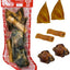 Christmas Stocking 6 Piece Variety Pack Dog Natural Chew Treats with Holiday header, 6.6-oz