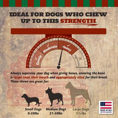 Pumpkin Flavor filled Bone Dog Treats, 12.8-oz bag, 2 count