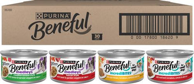 Incredibites & Medleys Variety Pack Wet Dog Food, 3-oz, case of 30