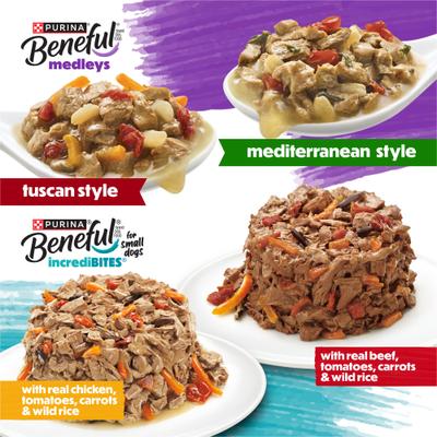 Incredibites & Medleys Variety Pack Wet Dog Food, 3-oz, case of 30