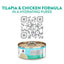Wx Phos Focused Tilapia & Chicken Formula Grain-Free Puree Wet Cat Food, 5.5-oz can, 8 count