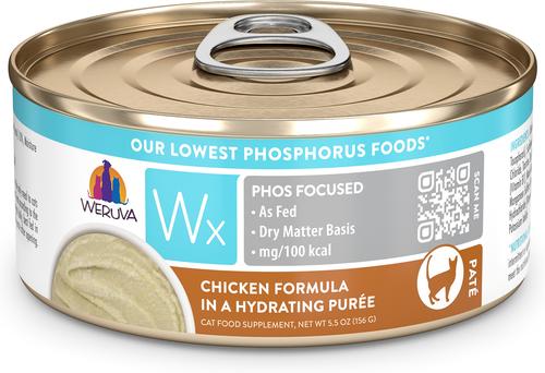 Wx Phos Focused Pate Variety Pack Grain-Free Wet Cat Food, 5.5-oz can, 12 count