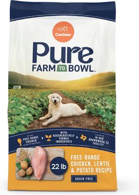 Pure Farm To Bowl Cage-Free Duck & Sweet Potato Recipe Dry Dog Food, 12-lb bag