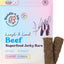 Leash & Load Beef Grain-Free Superfood Bars Jerky Dog Treats, 16-oz bag