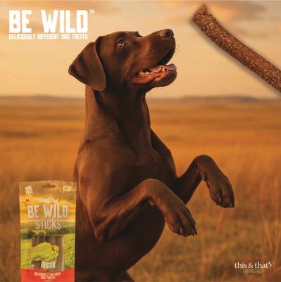 Exotic Bison Dog Sticks, 3.5-oz bag