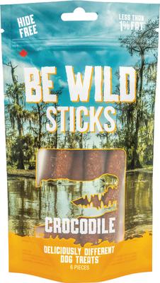Exotic Crocodile Dog Sticks, 3.5-oz bag