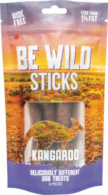 Exotic Kangaroo Dog Sticks, 3.5-oz bag