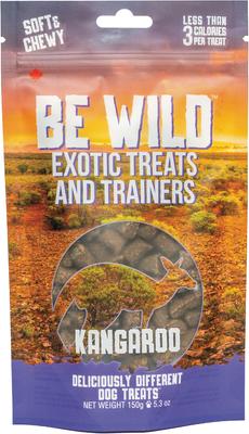 Exotic Treats & Trainers Kangaroo Dog Treats, 5.3-oz bag