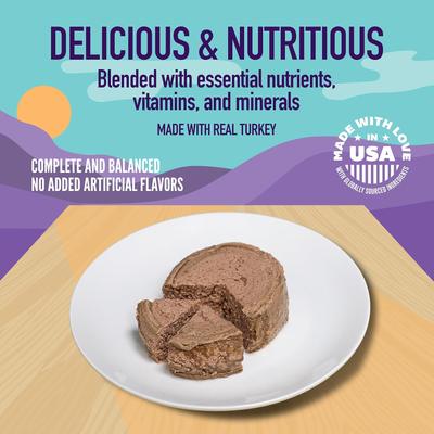 Turkey & Giblets Dinner Wet Cat Food, 5.5-oz, case of 24