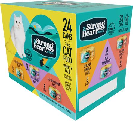 Beef Dinner Paté Wet Cat Food, 3-oz, case of 24