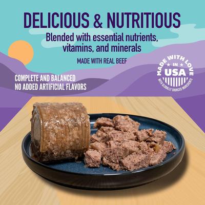 Variety Pack Chicken & Beef Canned Dog Food, 13.2-oz, case of 12