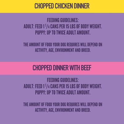 Variety Pack Chicken & Beef Canned Dog Food, 13.2-oz, case of 12