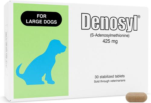 Laboratories Denosyl Liver & Brain Health Supplement Stabilized Tablets for Medium Dogs, 30 count