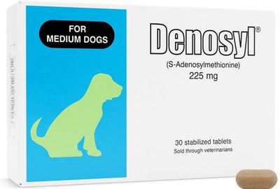 Laboratories Denosyl Liver & Brain Health Supplement Stabilized Tablets for Medium Dogs, 30 count