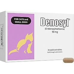 Denosyl Liver & Brain Health, tabletas estabilizadas, perros pequeños y gatos. 30 tabs. - Nutramax